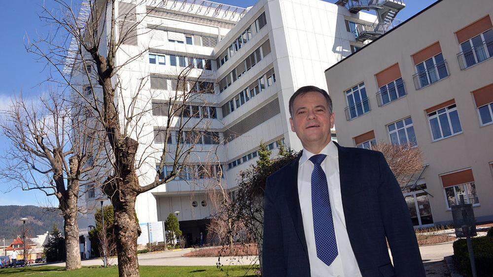 Seit 1.Februar ist Dietmar Alberer neuer medizinischer Direktor des LKH Villach