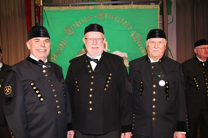 Die neuen Ehrenhauer Manfred Prettenthaler, Hans Eck und Ernst Amreich.