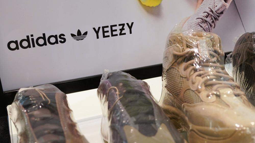 Die von Rapper Kanye West designten Yeezy-Schuhe