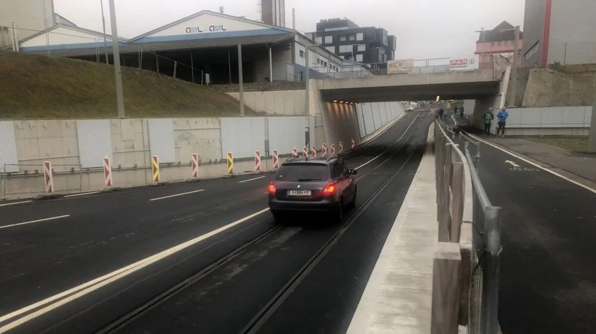 GKB-Unterführung in der Alten Poststraße  ist wieder offen