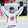 Thimo Nickl, der beim KAC das Eishockey erlernte, spielt heuer in  der höchsten schwedischen Liga