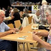 Heiß her ging es wieder beim Moastabratl-Schnapsen des Seniorenbundes der Ortsgruppe Bad Blumau. 