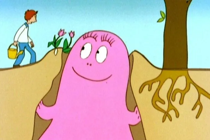 Barbapapa: Noch heute steht eine LP aus 1974 derFamilie Barbapapa in meiner Plattensammlung. „Die pfiffigsten Lieder der Fernseh-Kobolde“ steht drauf, aber so würde ich meine Freunde der Kindheit nie bezeichnen. Der Name leitet sich vom französischen Wort für Zuckerwatte („Barbe à papa“) ab. Fasziniert hat mich, dass sich Barbakus, Barbawum &amp; Co jederzeit „ändern können, wie sie wollen“ und anderen damit helfen. Der blaue Barbarix war besonders kreativ und klug. So einen Freund braucht man immer! Christian Ude