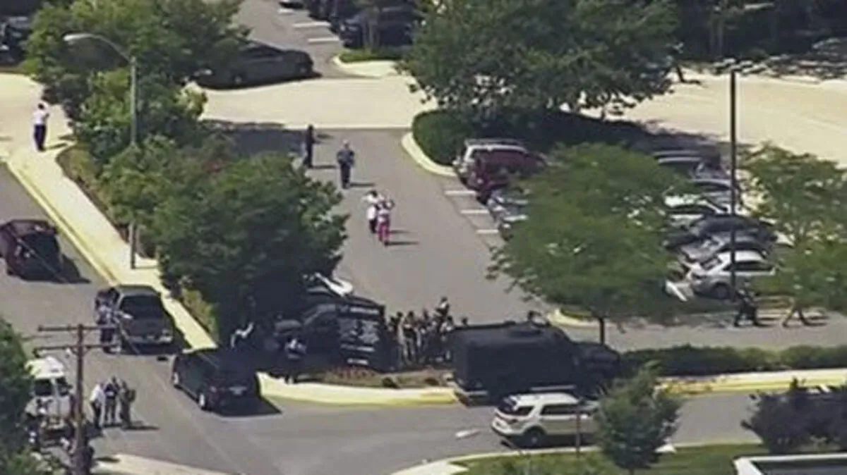 Die Polizei riegelte den Tatort ab