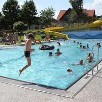 Ungewöhnlich für das Freibad Strallegg: Geöffnet war bis in den September hinein