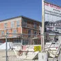 Eine Baustelle. Das Projekt in der Lastenstraße wird etwa sechs Monate später als geplant fertig 