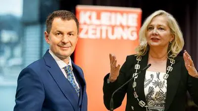 Uwe Sommersguter im Gespräch mit Ada Pellert