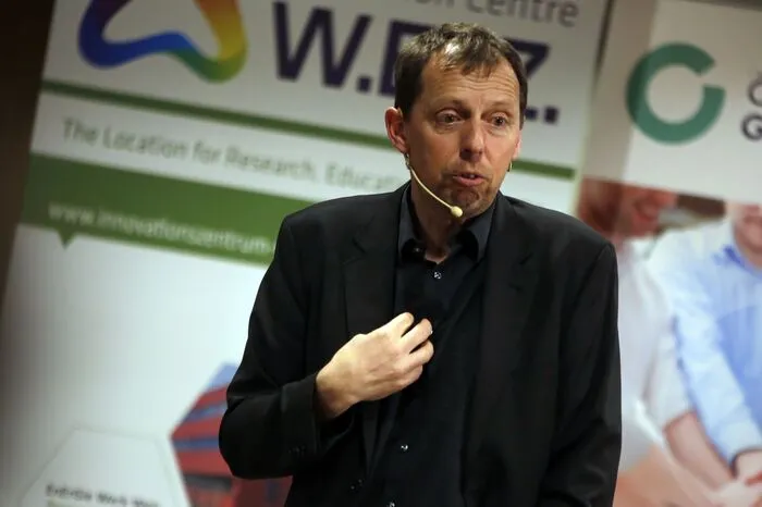 Der Kabarettist Ingo Vog hat die zweite Hälfte der Veranstaltung gestaltet.