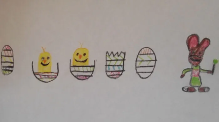 Daniel Steiner (10) aus Gröbming wünscht allen Lesern einen braven Osterhasen und viele bunte Osternesterl