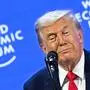 US-Präsident Donald Trump in Davos