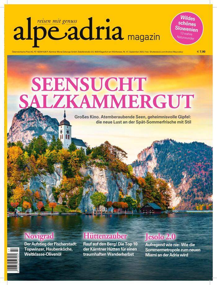 Die Reportage aus Padua in voller Länge sowie viele weitere Tipps und Reiseziele im neuen Alpe-Adria-Magazin, ab sofort im Handel erhältlich