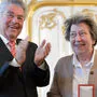Alt-Bundespräsident Heinz Fischer und Ute Bock