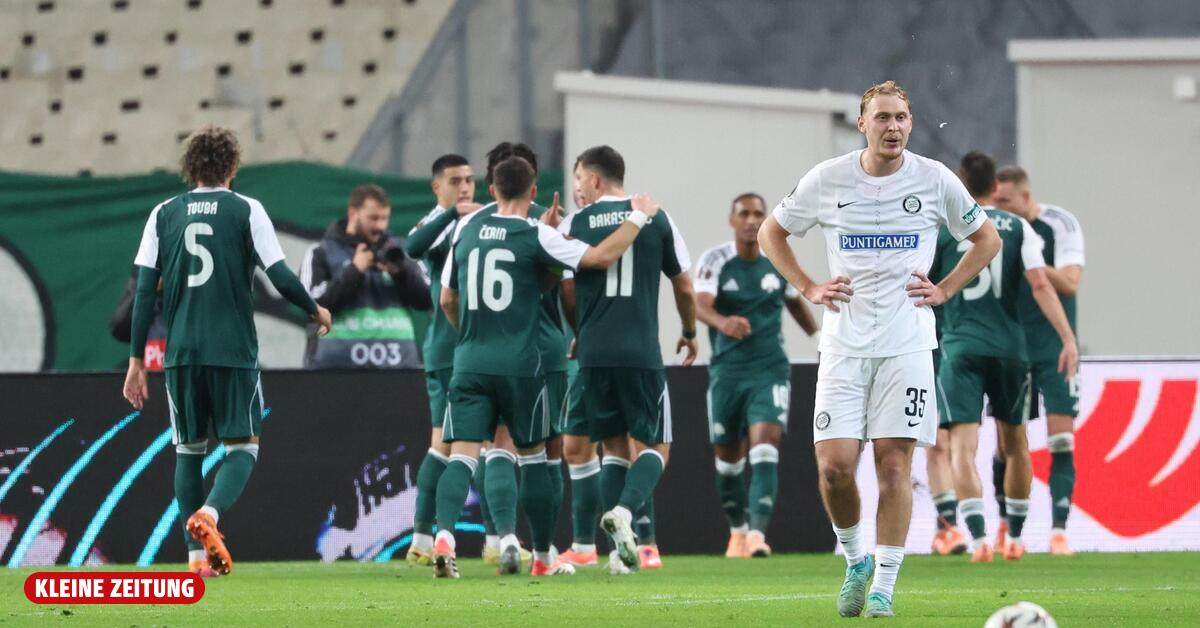 Nach 1:2 in Athen: Sturm-Verteidiger Niklas Gerhofer: „Wir müssen in Hartberg drei Punkte holen, egal was passiert“