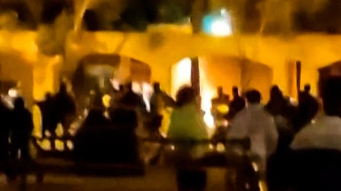 Brand im Haus von Revolutionsführer Khomeini