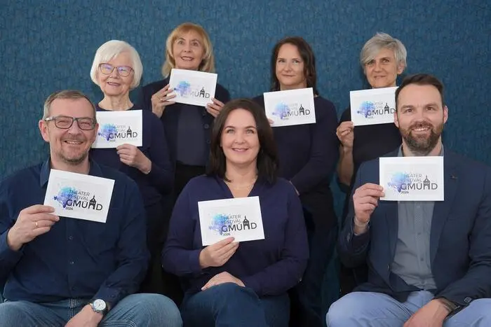 Der Vorstand des Vereins „Offen für Kultur“: Christian Rudiferia, Herta Waidbacher, Andrea Helmel, Alexandra Rudiferia;, Alexandra Bleyer, Michaela Gansger und Udo Gasser 