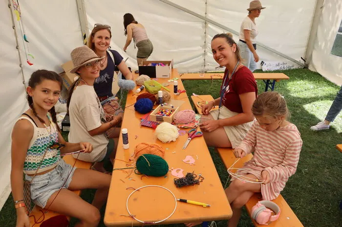 Das "Vogal Nest" bietet ein vielfältiges Rahmenprogramm für die jüngsten Besucher des Festivals.