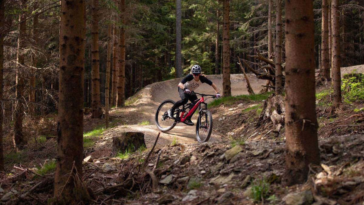 Die Wexl Trails in St. Corona am Wechsel sind ein Spielplatz für Biker