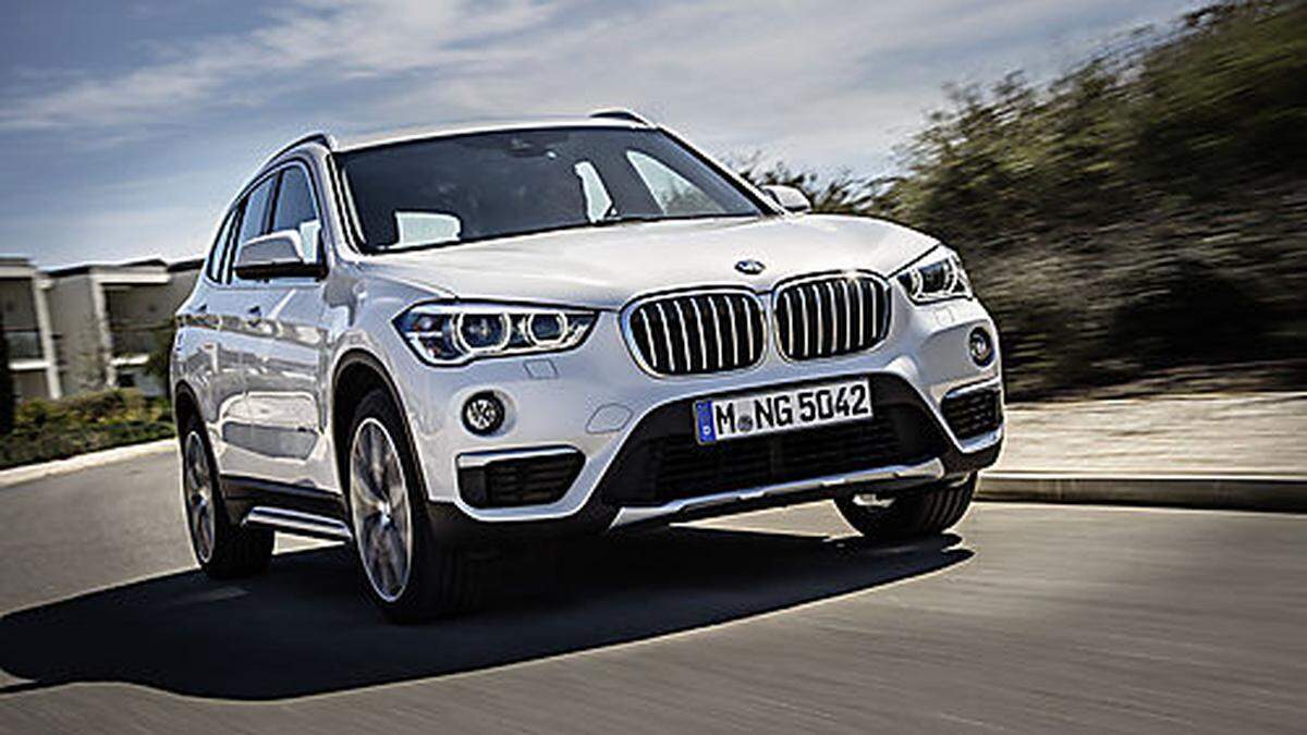 Der neue BMW X1 trägt alle Insignien eines echten Kompakt-SUV, bis hin zum Frontantrieb