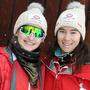 Elina Stary (links) mit Guide Celine Arthofer