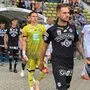 Lukas Spendlhofer führte die Mannschaft gegen Karlsruhe auf das Feld