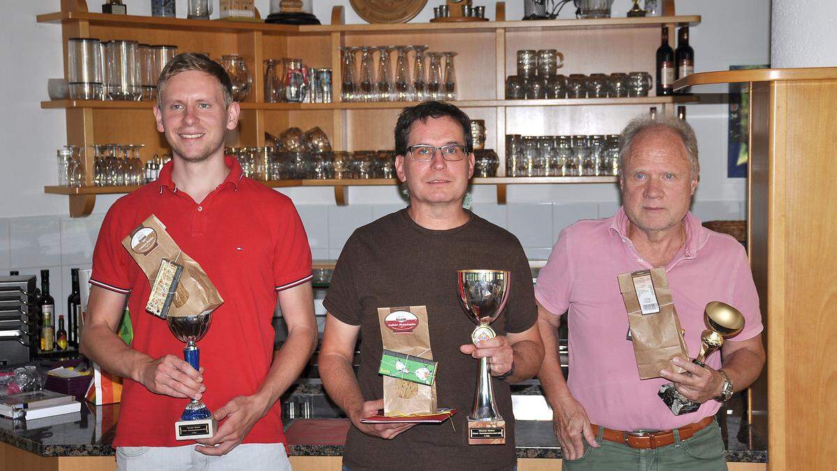 Michael Lenzhofer, Heinz Kanzian und Gerhard Grubauer