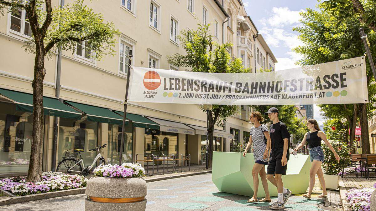 Das Projekt &quot;Lebensraum Bahnhofstraße&quot; sorgt weiter für viel Diskussion 