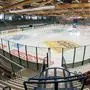 VILLACH,AUSTRIA,08.SEP.18 - ICE HOCKEY - EBEL, Erste Bank Eishockey Liga, VSV Villach, team photo shooting. Image shows the Villacher Stadthalle arena. Photo: GEPA pictures/ Wolfgang Jannach