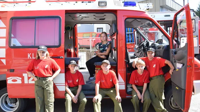 Um die Jugend muss man sich bei der Feuerwehr aus  Ferndorf keine Sorgen machen.
