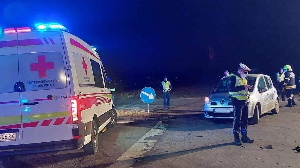Auf der L 602 in Tillmitsch ereigneten sich gleich zwei Verkehrsunfälle binnen weniger Stunden