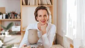 Angelika Fritz gründete 2015 ihr Atelier in Teufenbach