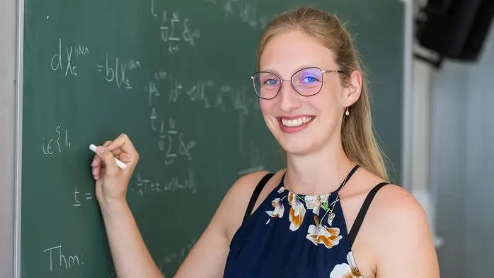 Mathematikerin Verena Schwarz (29) 