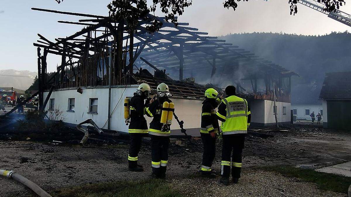 50 Atemschutzträger standen im Einsatz