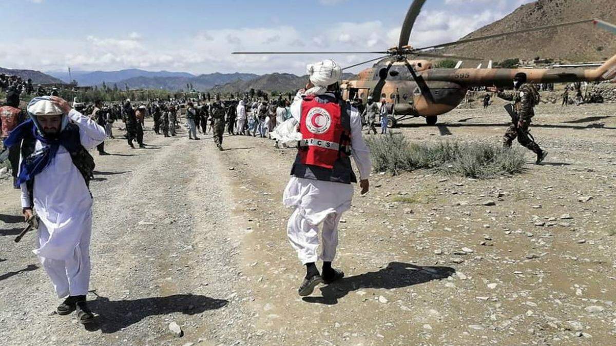 Das schwerste Beben in Afghanistan seit 20 Jahren hatte die Stärke 5,9