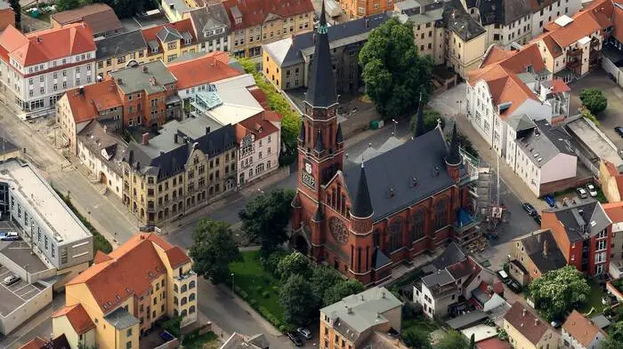 Die Lutherkirche in Apolda 