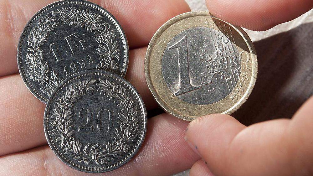 Ein Euro war in dieser Woche wieder 1,2 Franken wert