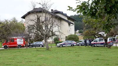 Vor diesem Haus in Guttaring kam es zum folgenschweren Sprengstoffanschlag