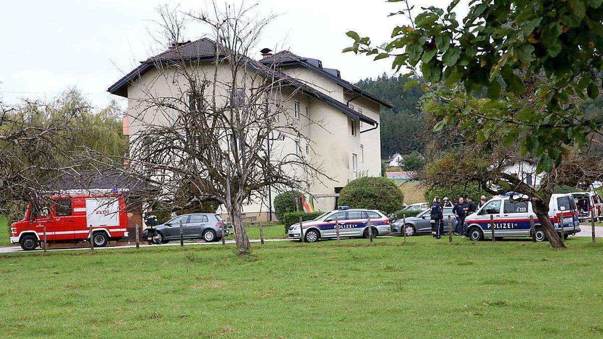 Vor diesem Haus in Guttaring kam es zum folgenschweren Sprengstoffanschlag