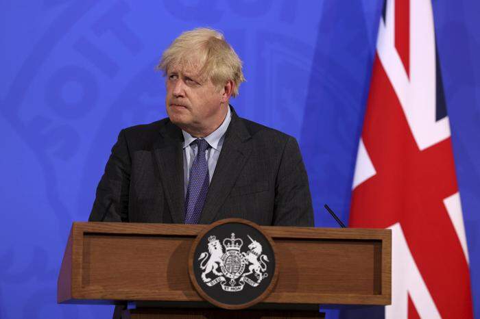 Der britische Premierminister Boris Johnson verlängerte am Montag die noch geltenden Corona-Maßnahmen bis zum 19. Juli