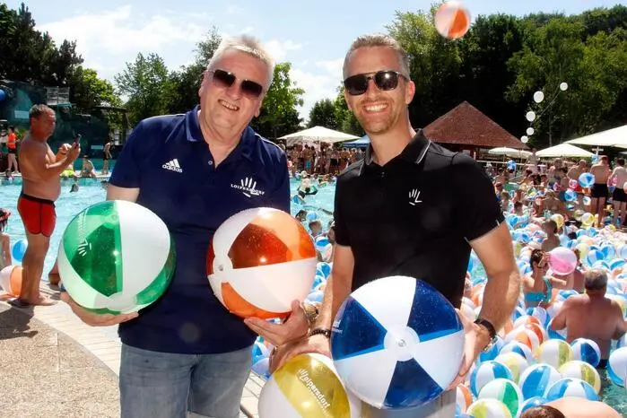 Bürgermeister Spirk Herbert und Geschäftsführer Philip Borckenstein-Quirini