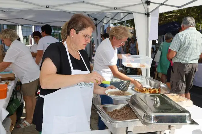Die großen Renner waren Schwammerlsuppe mit Heidensterz und verschiedene Strudelsorten