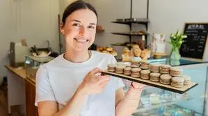 Konditormeisterin Lucie Miskovska eröffnete ihre „Alles Ocake“-Filiale in Klagenfurt