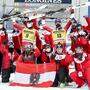 Österreichs Team jubelte vor einem Jahr in Bormio über einen Doppelsieg - darauf hofft man auch heuer 