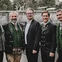 Klaus Neuper, Franz Frosch,  Franz Steinegger und Gerald Loitzl mit Kulturlandesrat Christopher Drexler 