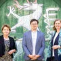 Stefan Spindler, neuer Ortskernkoordinator mit den Landesrätinnen Ursula Lackner und Barbara Eibinger-Miedl