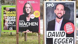 Noch bis Sonntag buhlen die Parteien in Salzburg um die Gunst der Wählerschaft