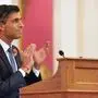 Der britische Premier Rishi Sunak