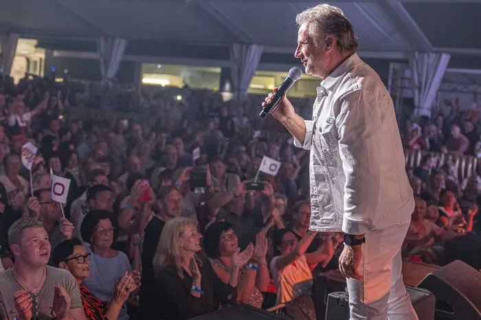 Der Nockis-Frontman beim Heimspiel in Millstatt