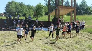 186 Kinder aus den Volksschulen des Bezirks gingen in Piberstein an den Start