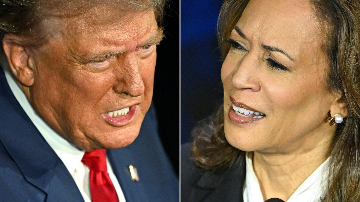 Donald Trump und Kamala Harris 