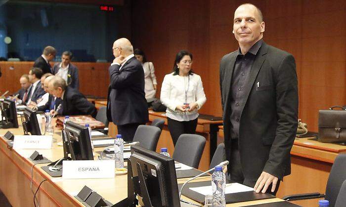Eurogruppe am Ende? Varoufakis in Brüssel
